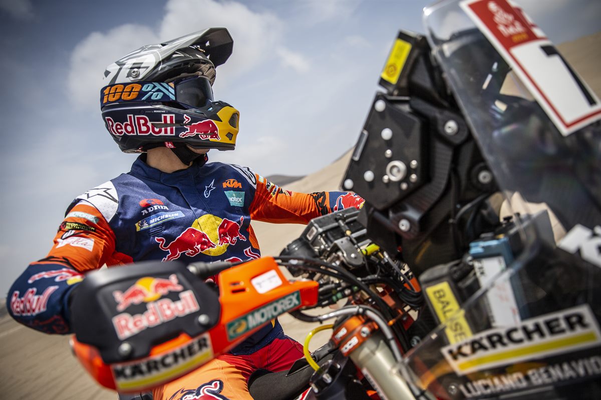 Luciano Benavides - KTM 450 RALLY - 2019 Dakar Rally Shakedown