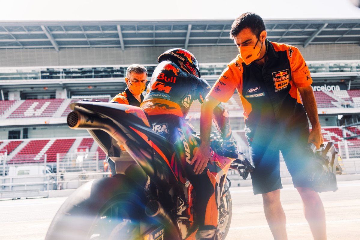 Red Bull KTM Factory Racing Catalunya test