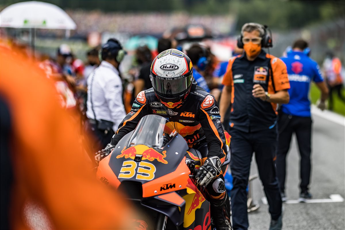 Brad Binder KTM 2021 MotoGP Austria Race