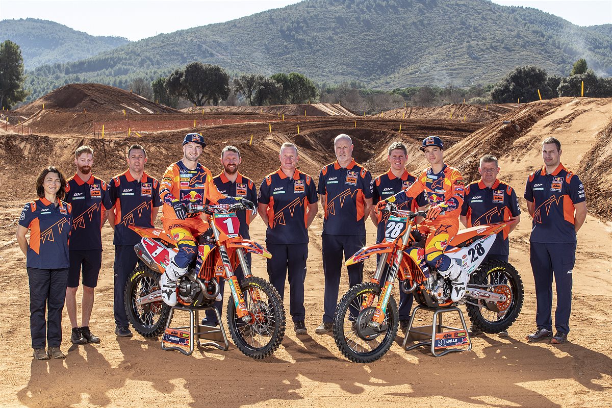 Red Bull KTM 2022 Photoshoot images