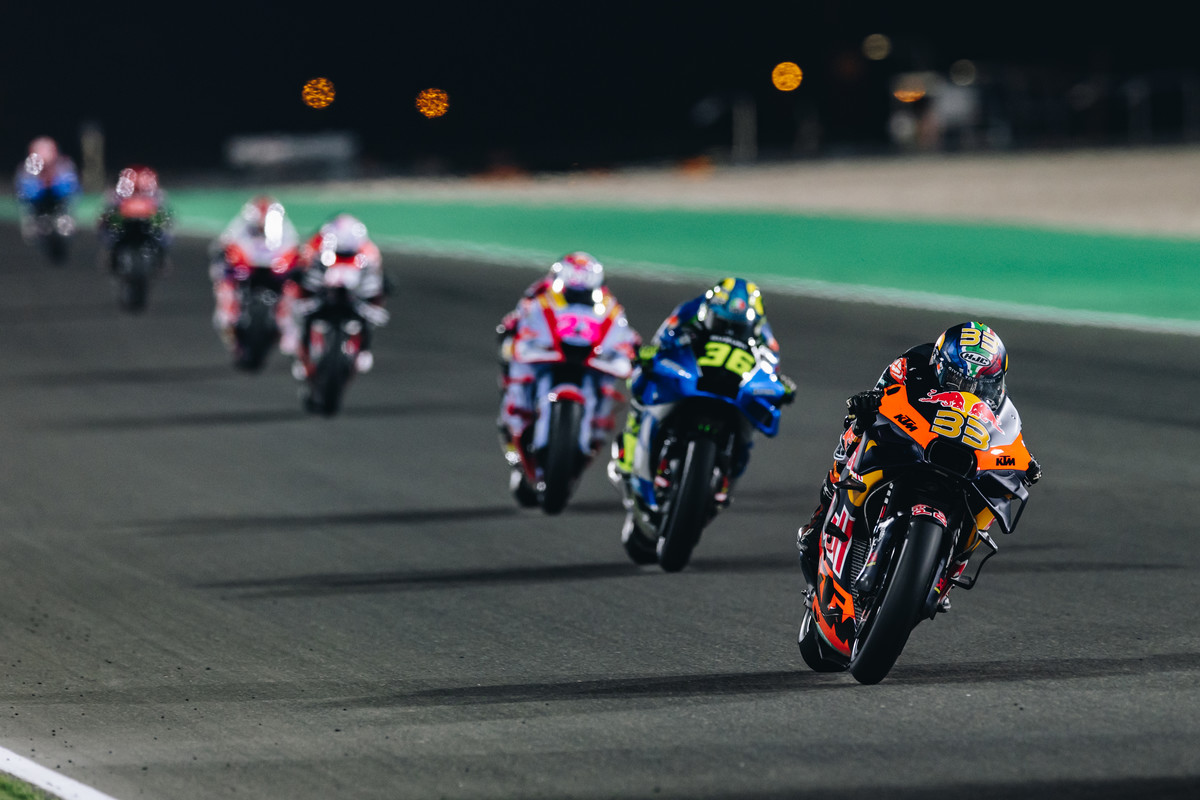 Brad Binder KTM MotoGP 2022 Qatar Race