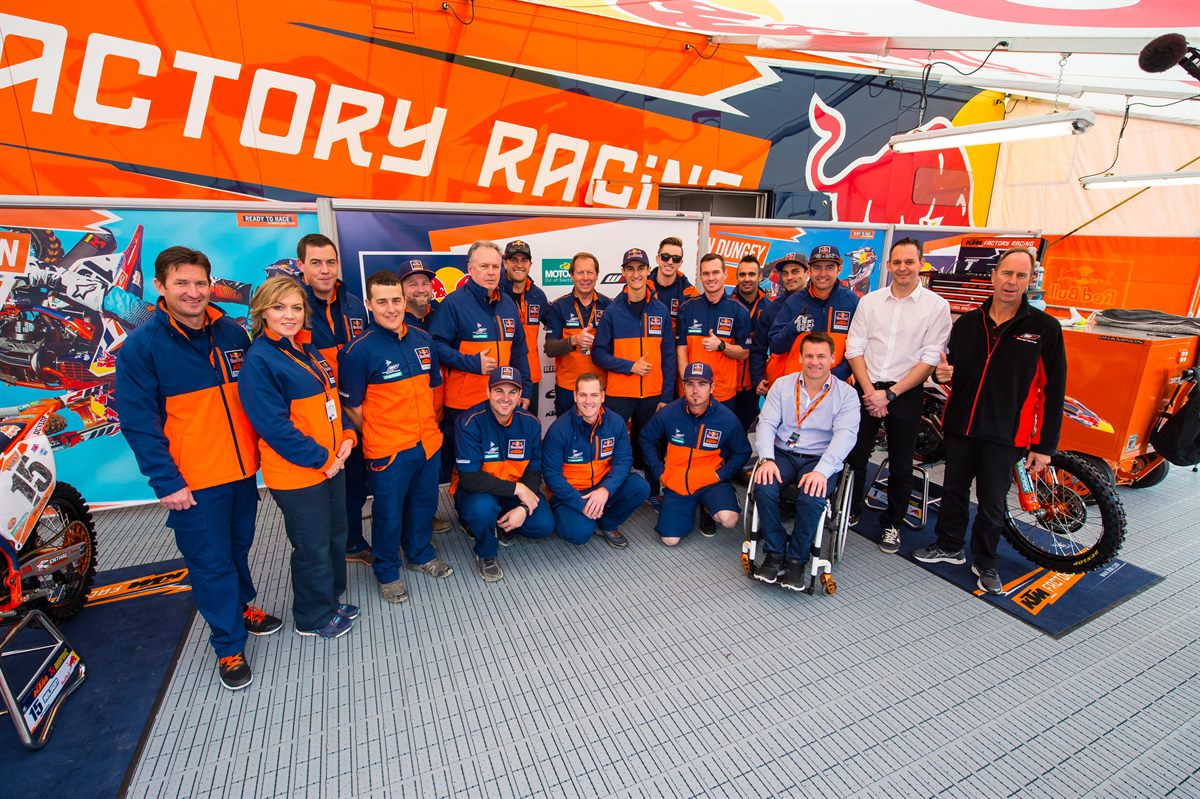 Red Bull KTM Supercross Factory Racing Team Anaheim 1 2016