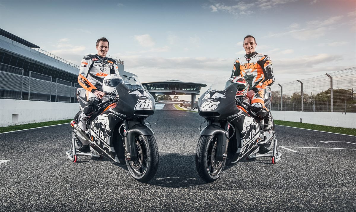 Mika Kallio & Alex Hofmann KTM RC16 Jerez 2016