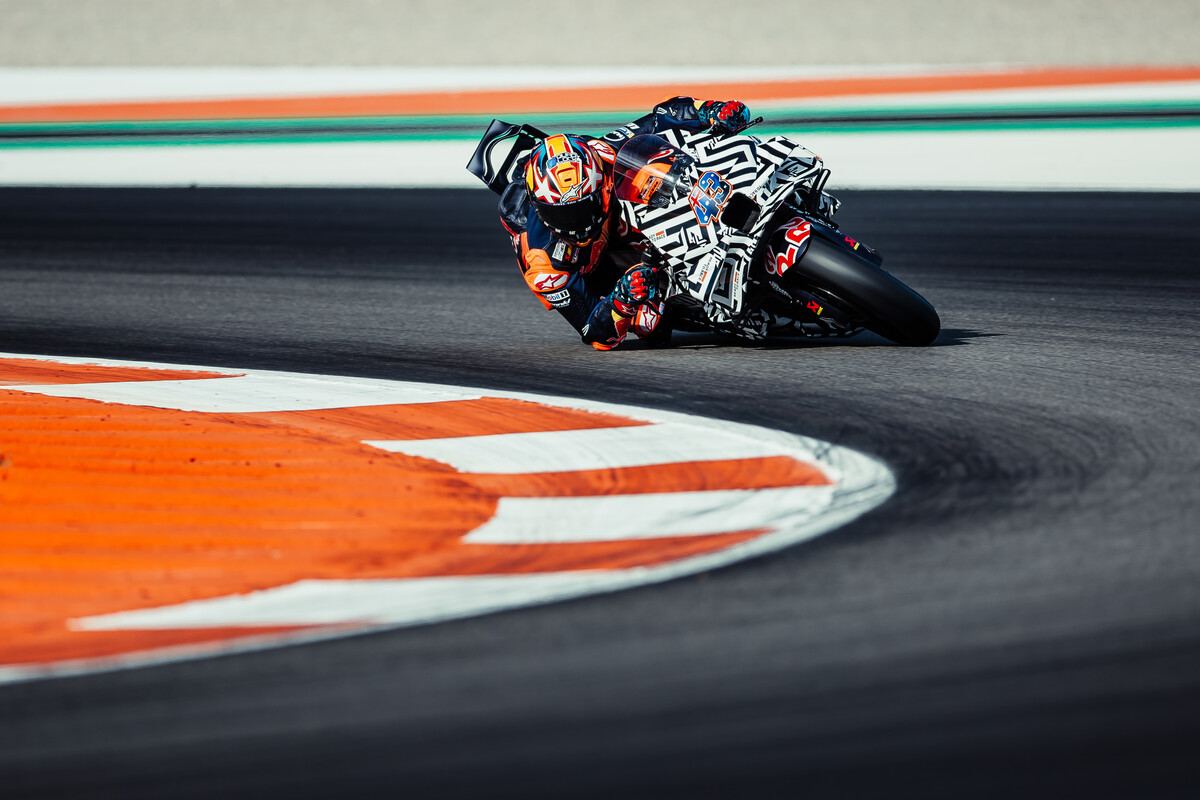 Jack Miller KTM MotoGP 2023 Valencia test