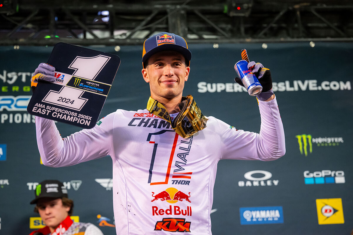 Tom Vialle E Red Bull Ktm Factory Racing Campioni Ama Supercross Sx