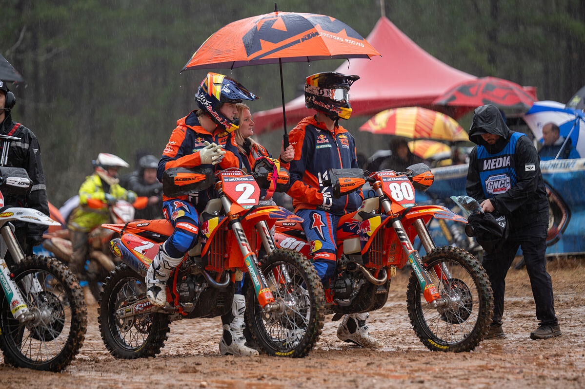GRANT DAVIS & JOHNNY GIRROIR - FMF KTM FACTORY RACING - BIG BUCK GNCC