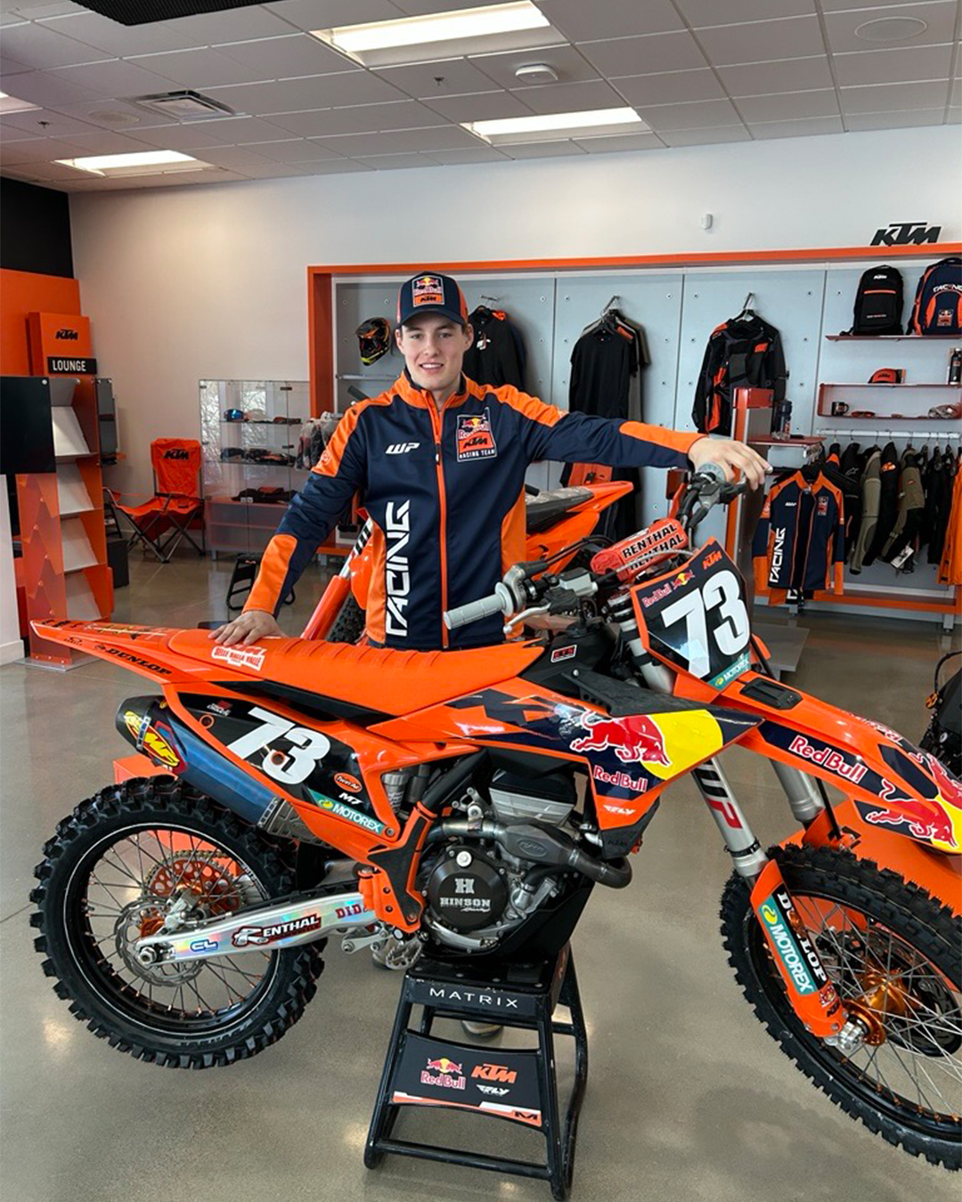 CRAYDEN DILLON - KTM CANADA RED BULL RACE TEAM