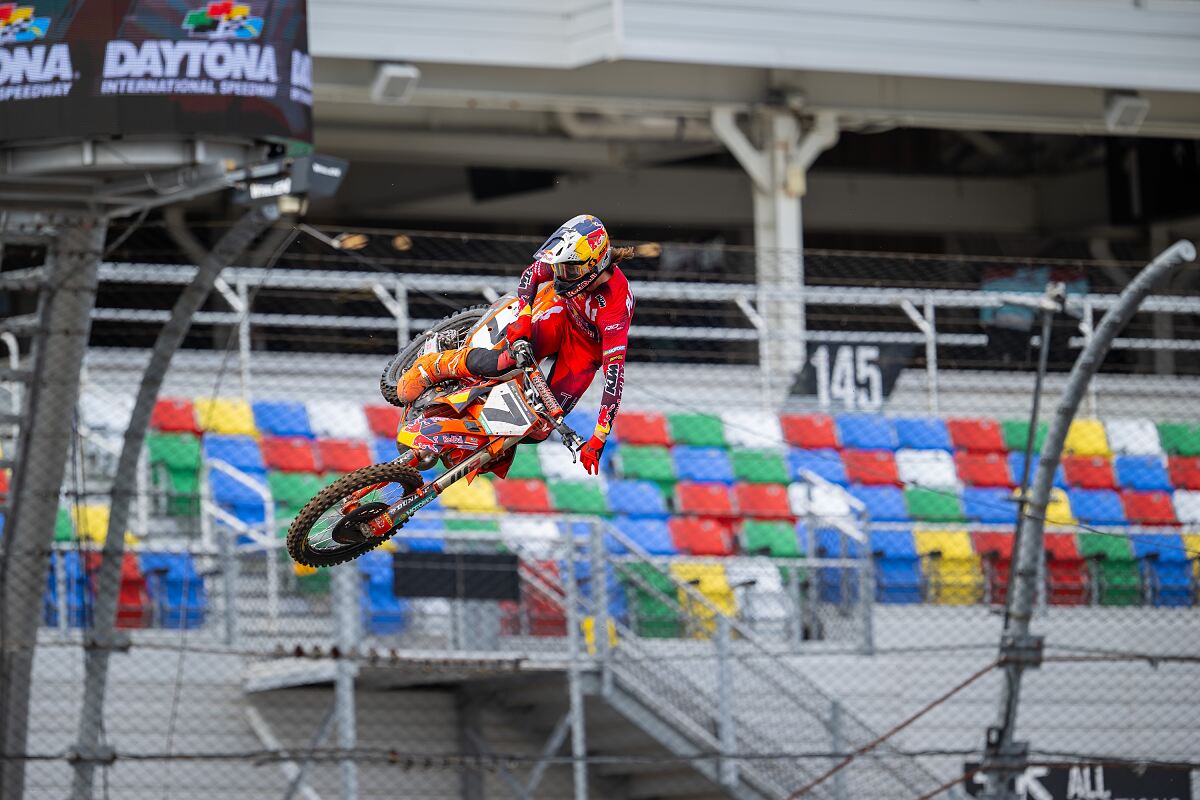 AARON PLESSINGER (02) - RED BULL KTM FACTORY RACING - DAYTONA