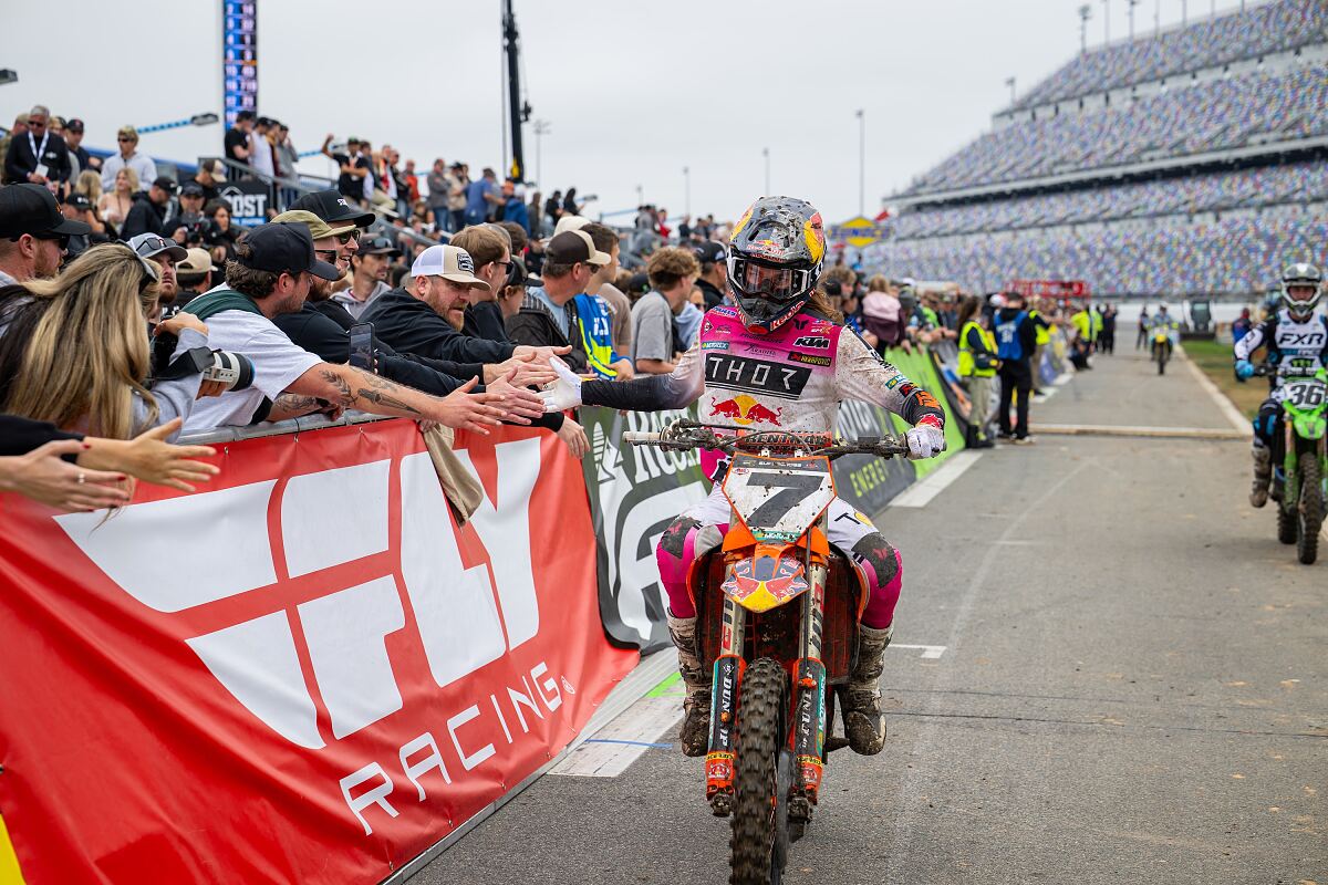 AARON PLESSINGER (03) - RED BULL KTM FACTORY RACING - DAYTONA