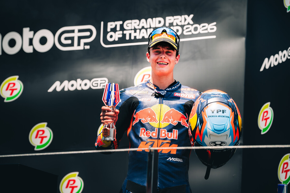 Valentin Perrone 2026 Red Bull KTM Tech3 Moto3 Buriram