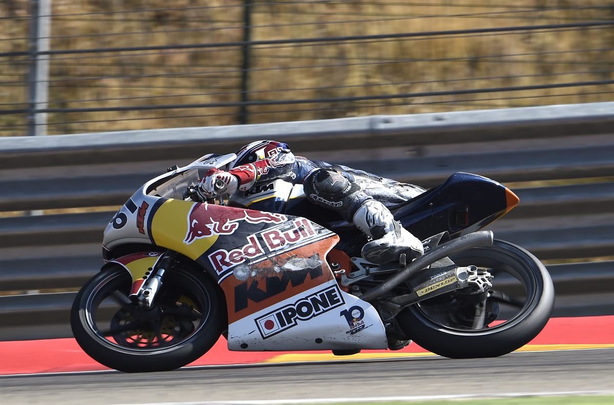 Ayumu Sasaki KTM RC250 RB Aragon 2016
