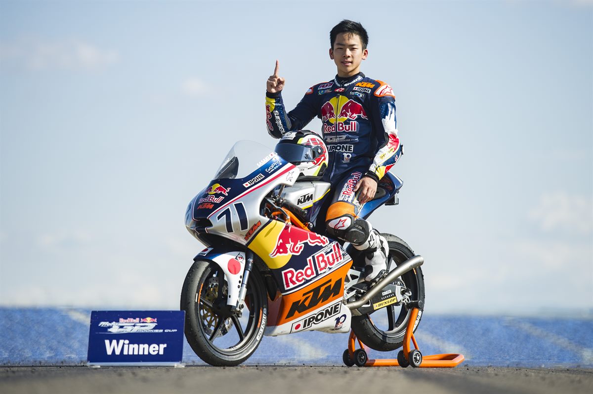 Ayumu Sasaki KTM RC250 RB Aragon 2016