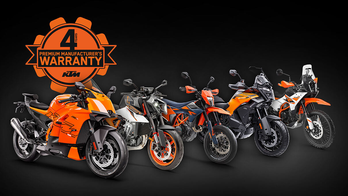 KTM Premium Manufacturers Warranty Street