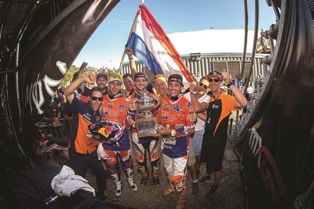 Brian Bogers, Jeffrey Herlings & Glenn Coldenhoff MXoN Maggiora 2016