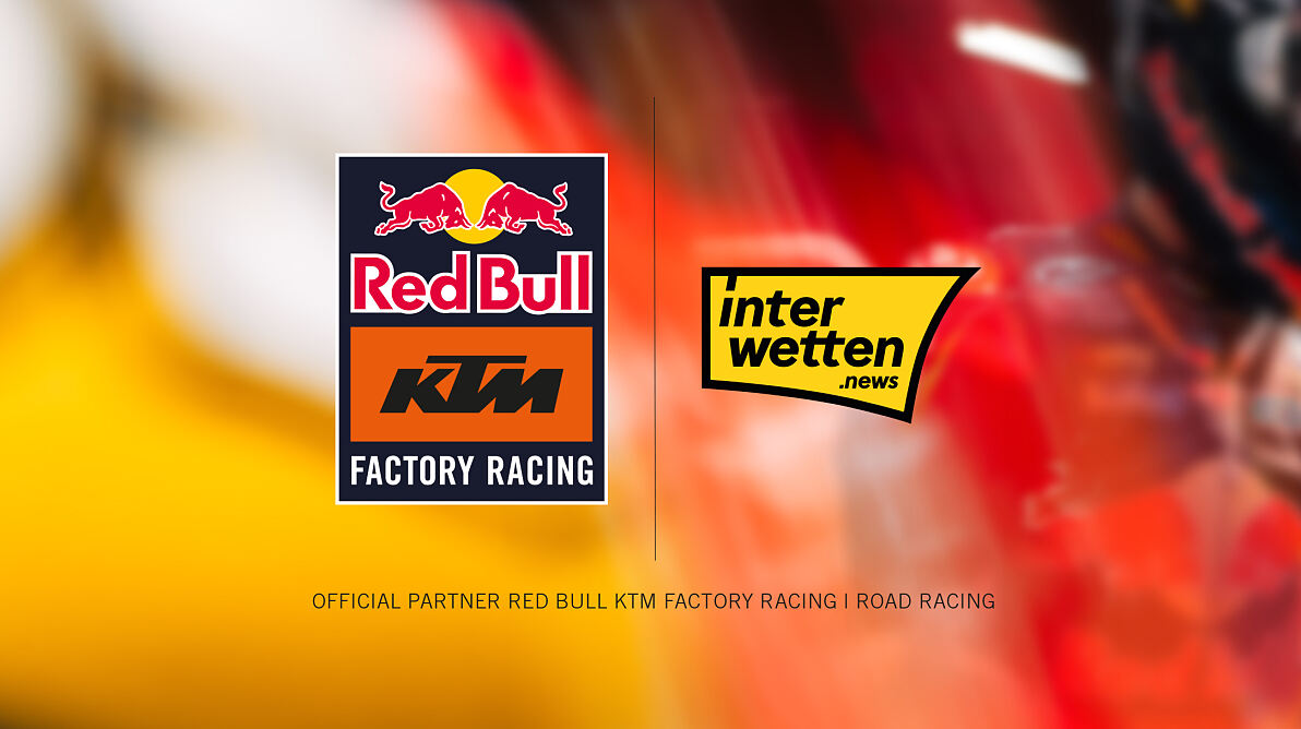 Red Bull KTM MotoGP & Interwetten News announcement graphic