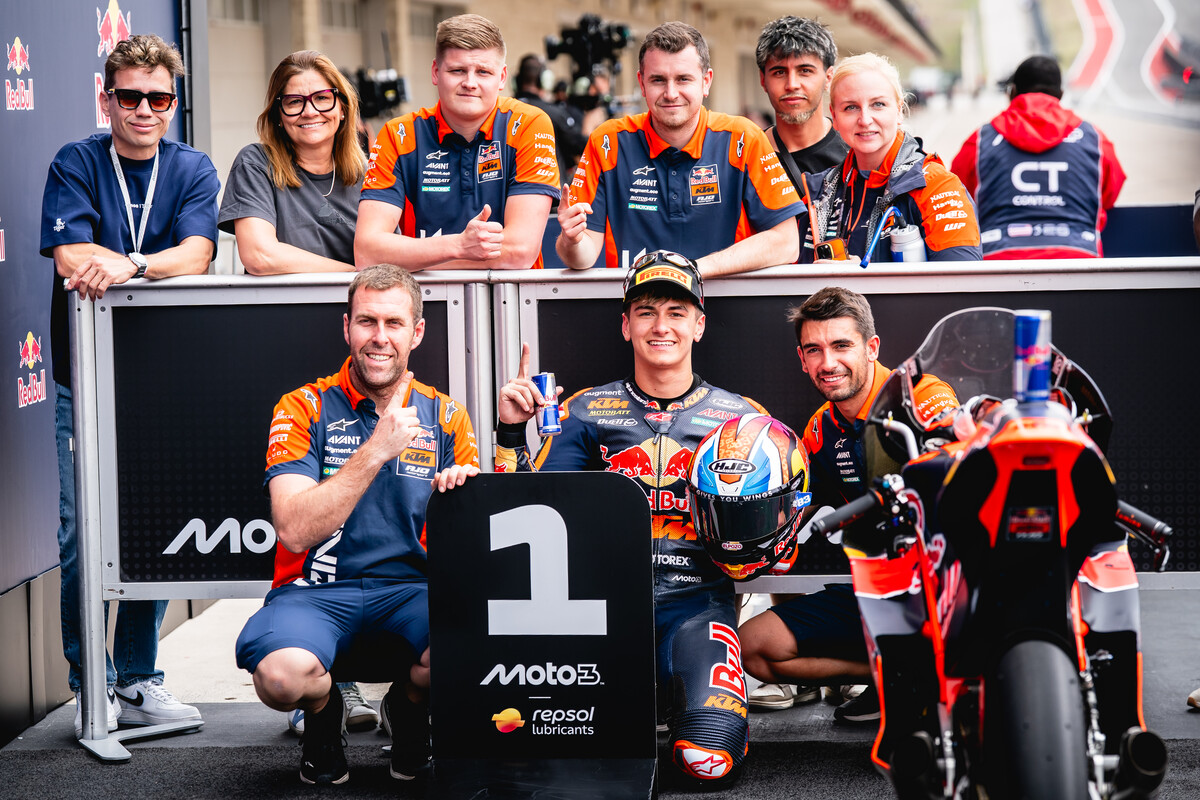 Alvaro Carpe 2026 Red Bull KTM Ajo Moto3 COTA