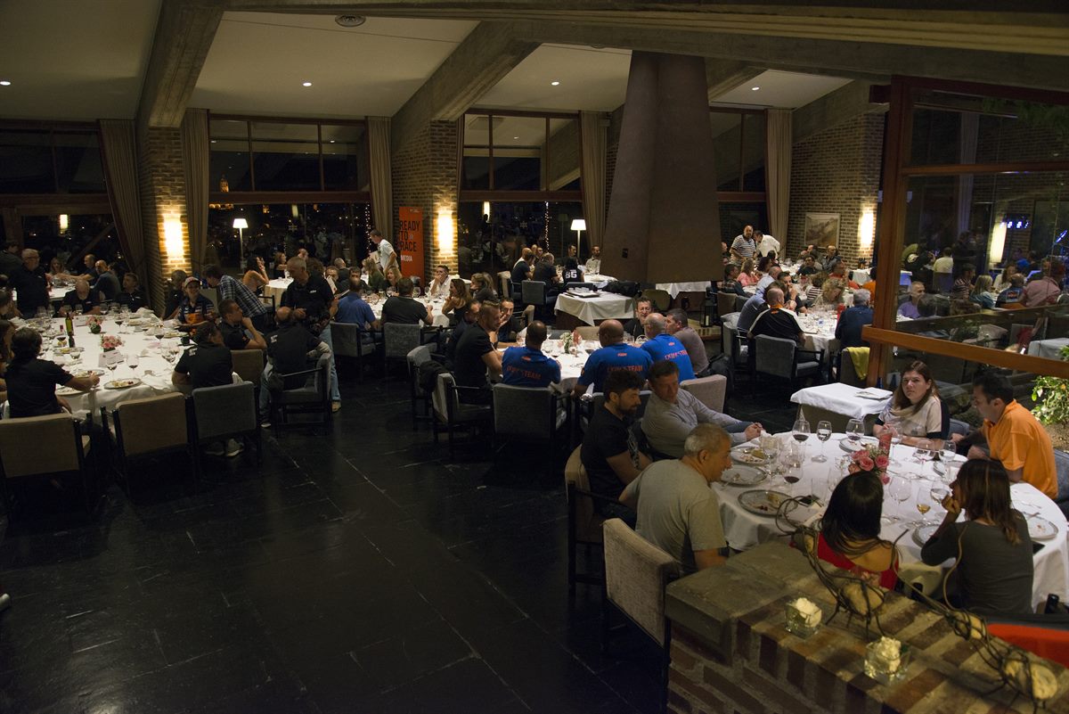 Cena en el Parador de Segovia