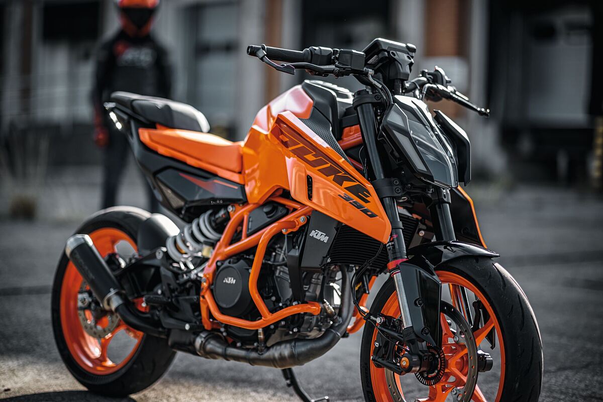 KTM 390 DUKE（アクセサリー装着車）
