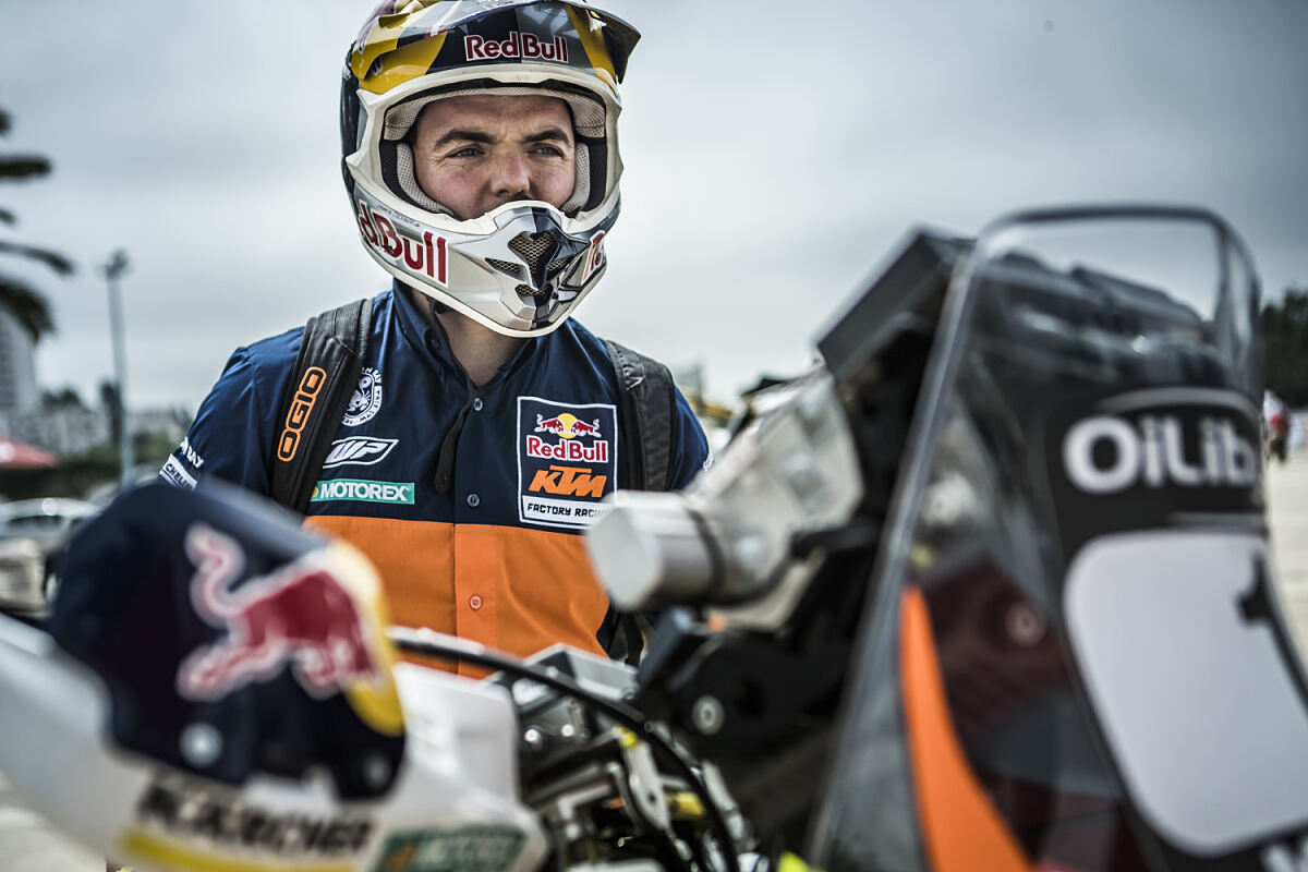 Matthias Walkner KTM 450 RALLY Morocco 2016