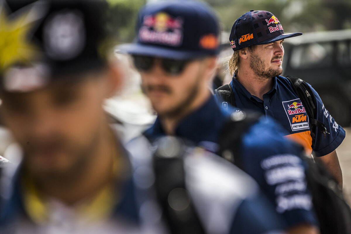Sam Sunderland & Toby Price Morocco 2016