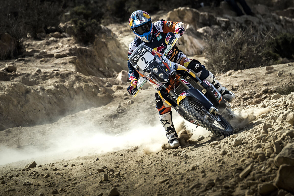 Sam Sunderland KTM 450 RALLY Morocco 2016