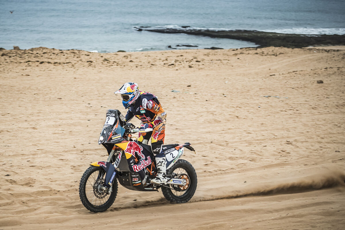 Sam Sunderland KTM 450 RALLY Morocco 2016