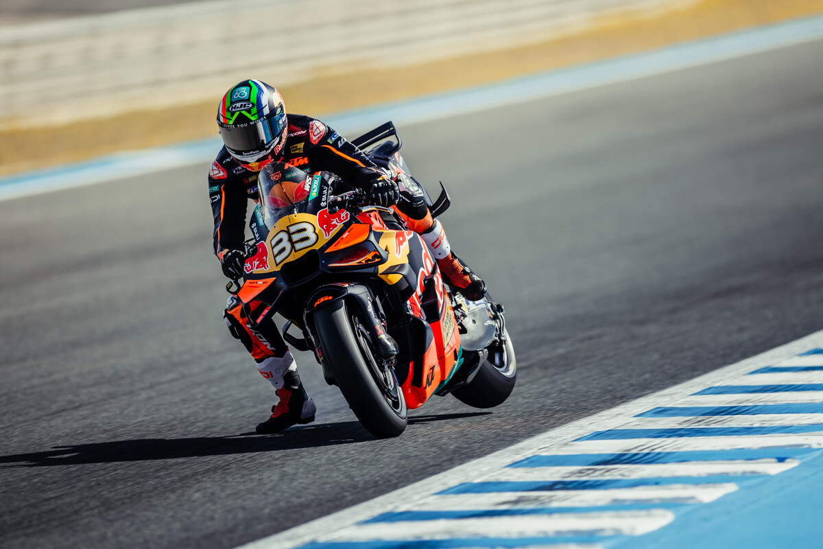 Brad Binder 2026 MotoGP Jerez test