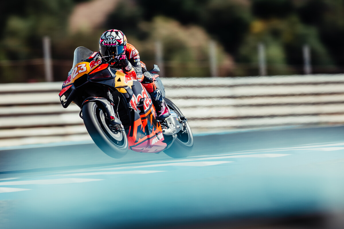 Enea Bastianini 2026 MotoGP Jerez test