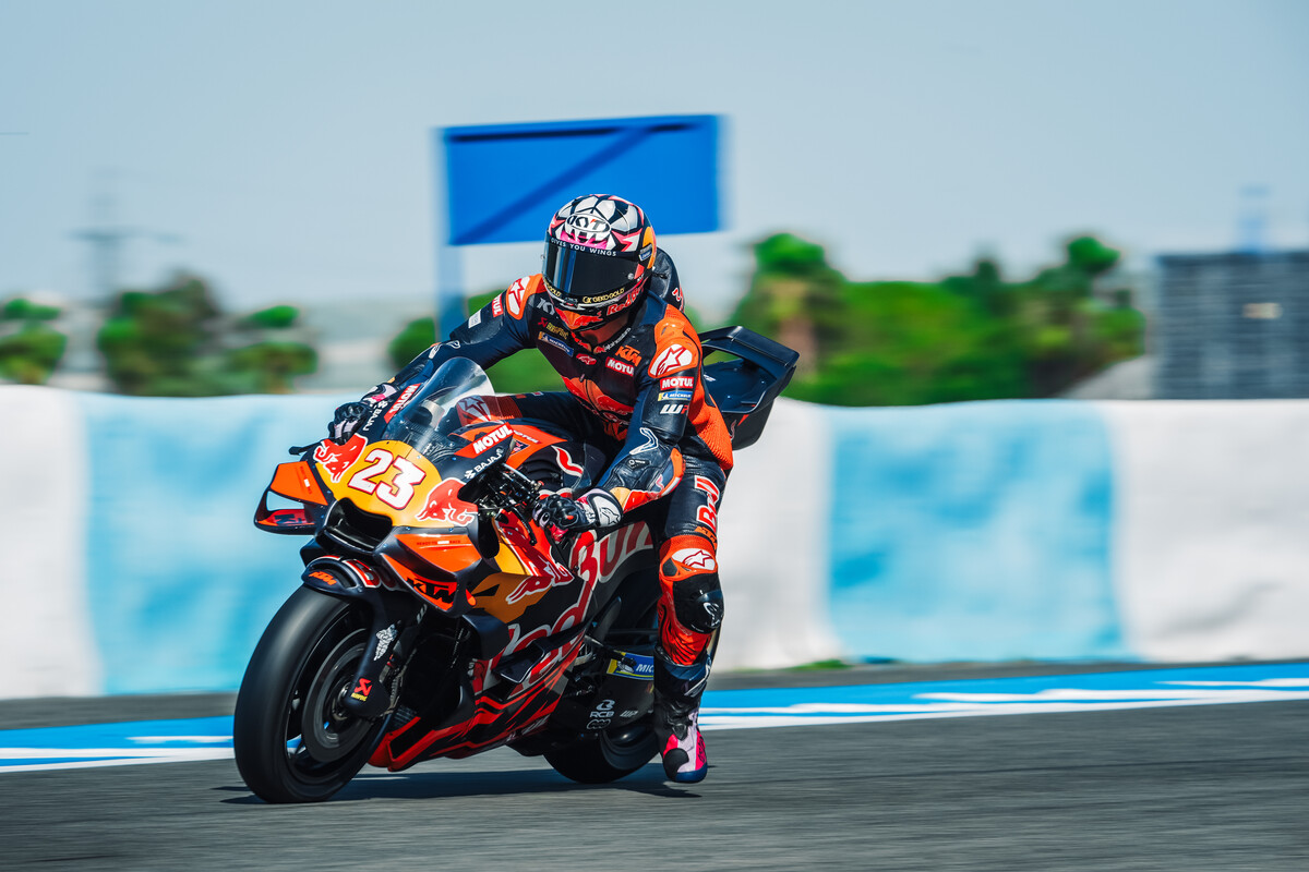 Enea Bastianini 2026 MotoGP Jerez test