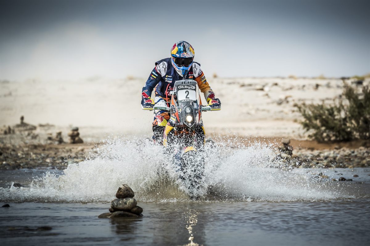 Sam Sunderland KTM 450 RALLY Morocco 2016
