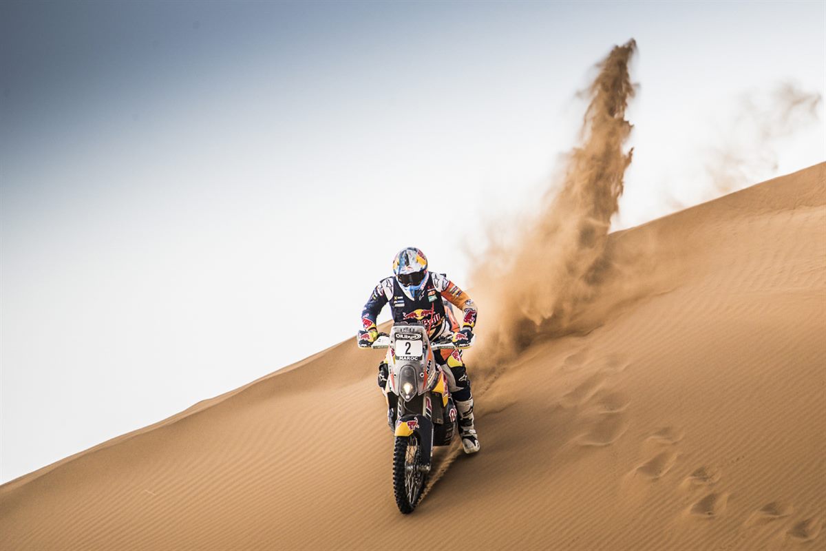 Sam Sunderland KTM 450 RALLY Morocco 2016