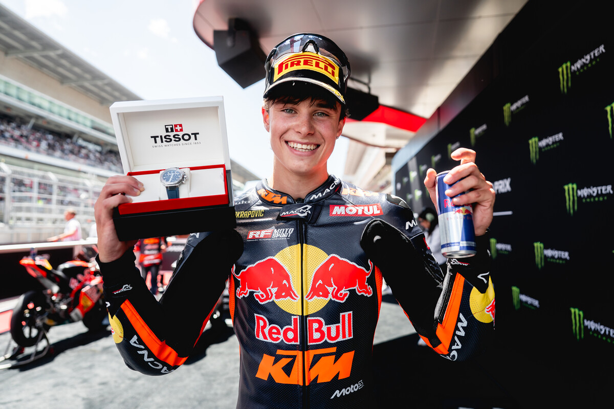 Valentin Perrone 2026 Red Bull KTM Tech3 Moto3 Catalunya