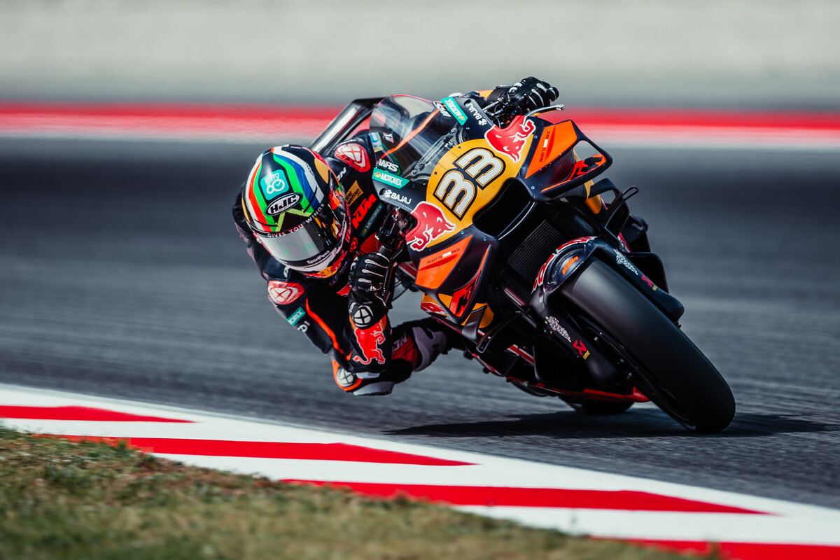 Brad Binder 2026 MotoGP Barcelona test