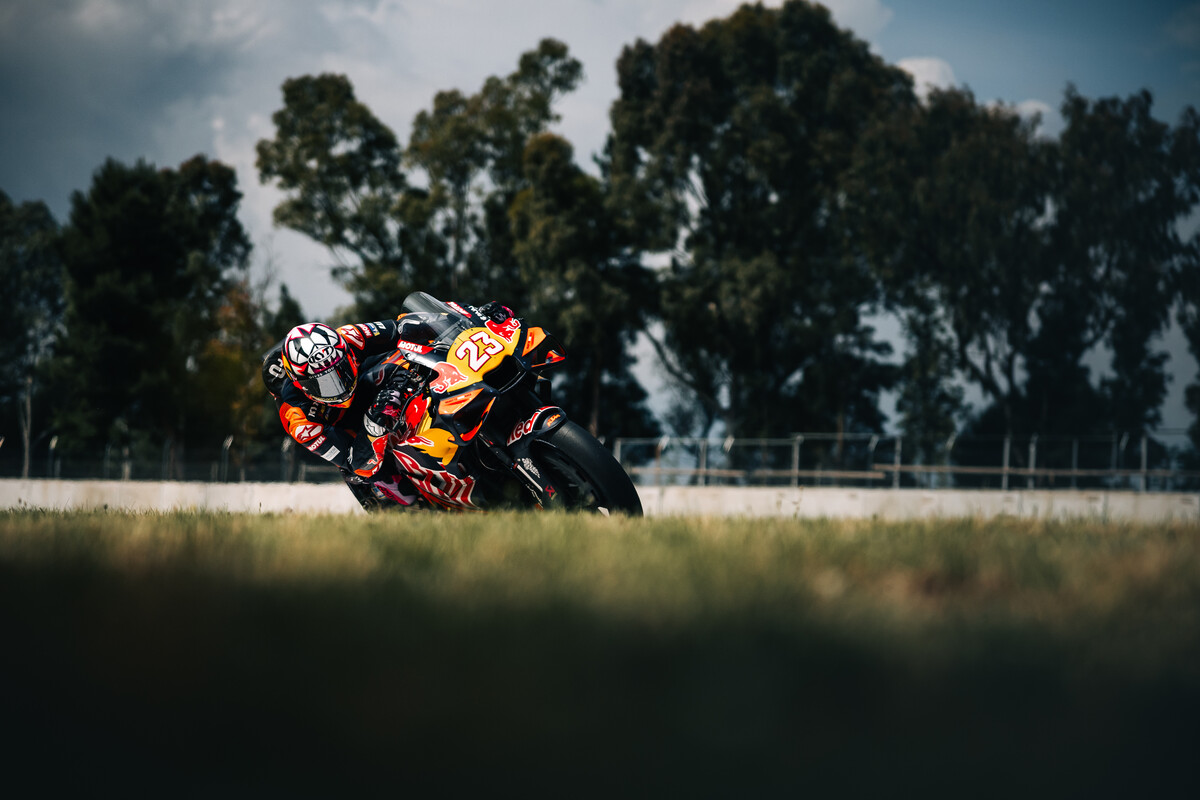 Enea Bastianini 2026 MotoGP Barcelona test
