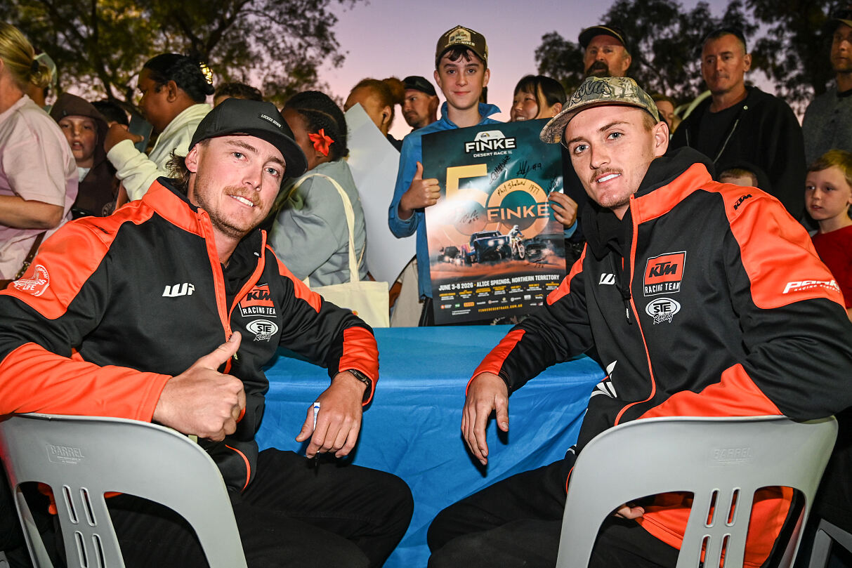 STE Racing KTM - Finke Desert Race 2026 - 01