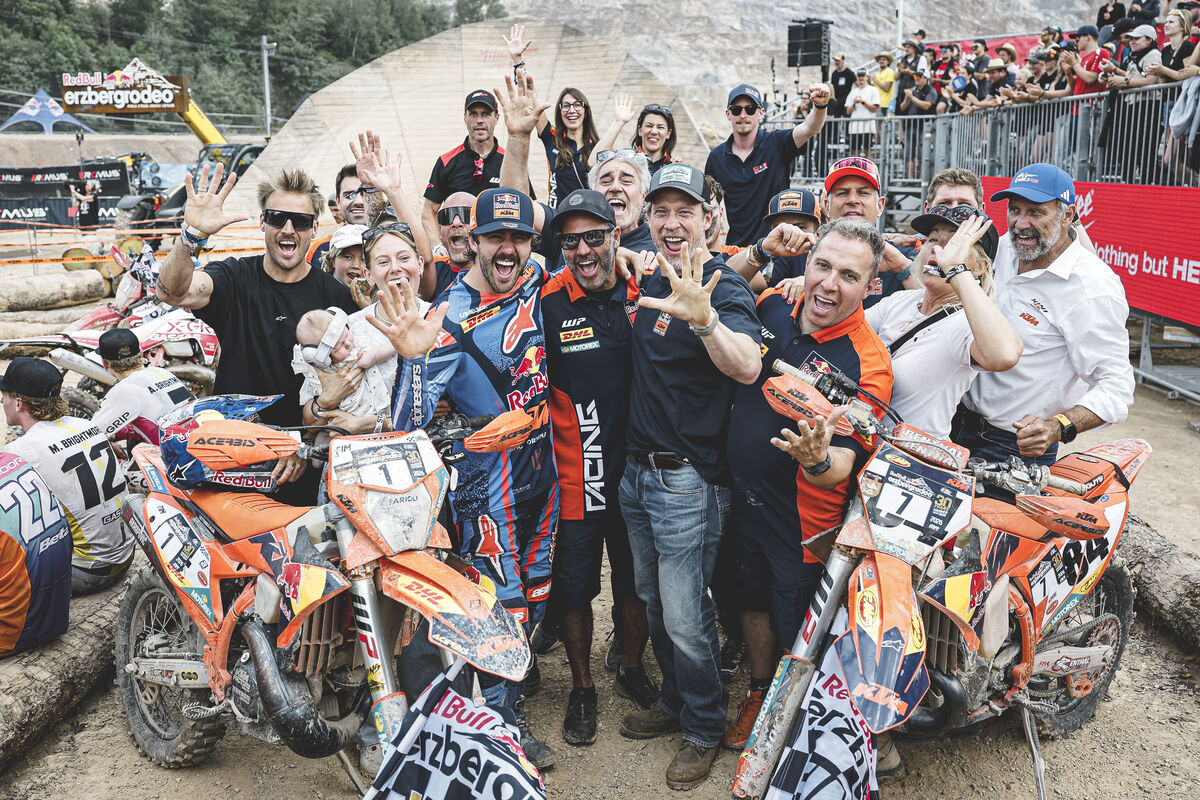 KTM Factory RiderのManuel LettenbichlerがRed Bull Erzbergrodeoにて 5連覇達成!!