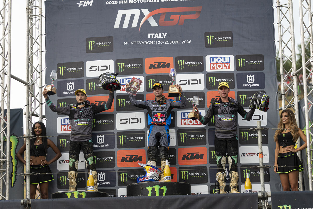 MX2 podium Grand Prix of Italy