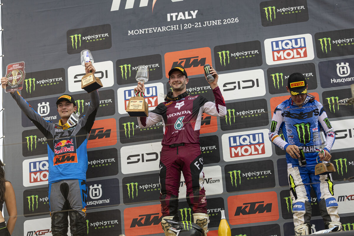 MXGP podium Grand Prix of Italy