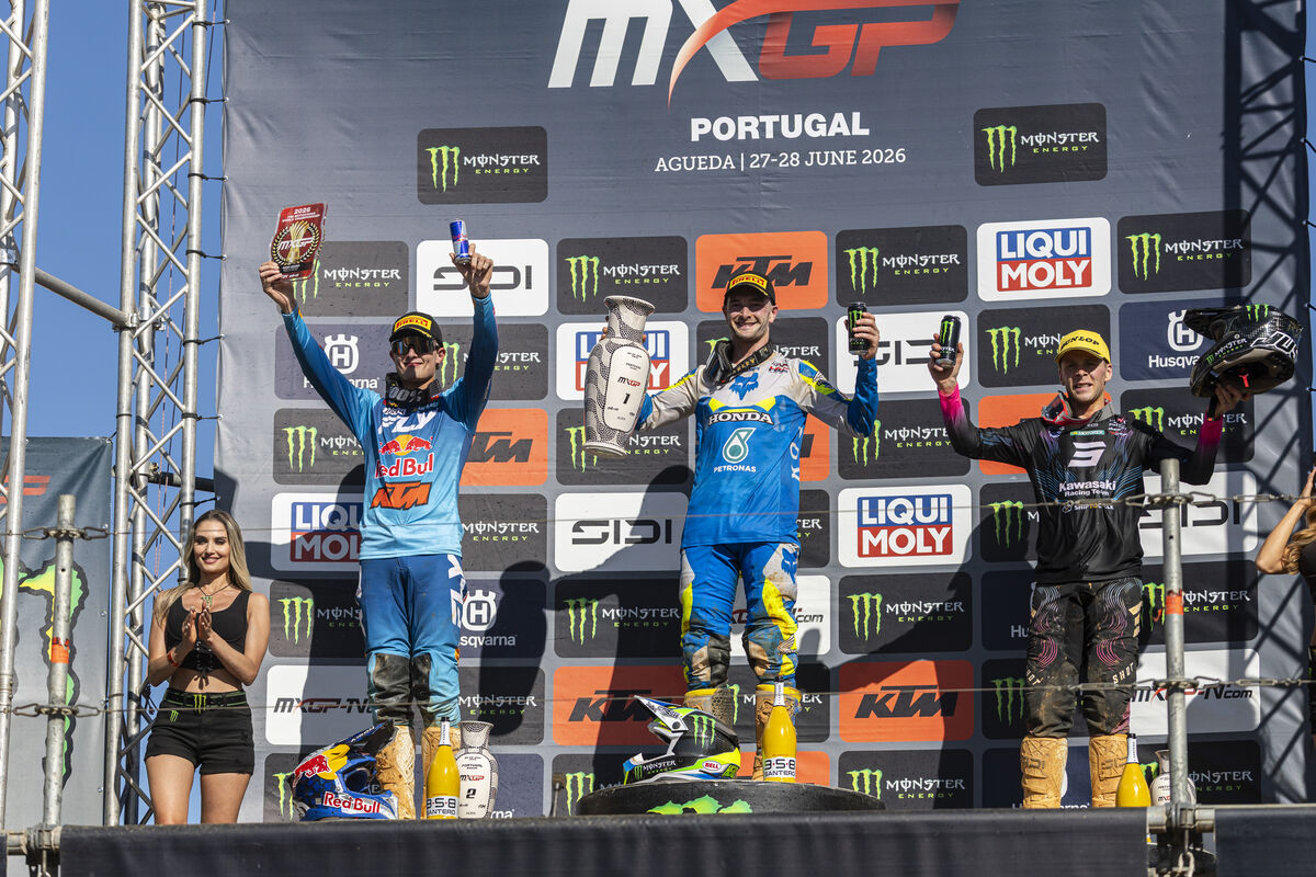 MXGP podium Grand Prix of Portugal