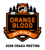 ORANGE BLOOD ミーティング プレゼントイメージ（限定ステッカー）