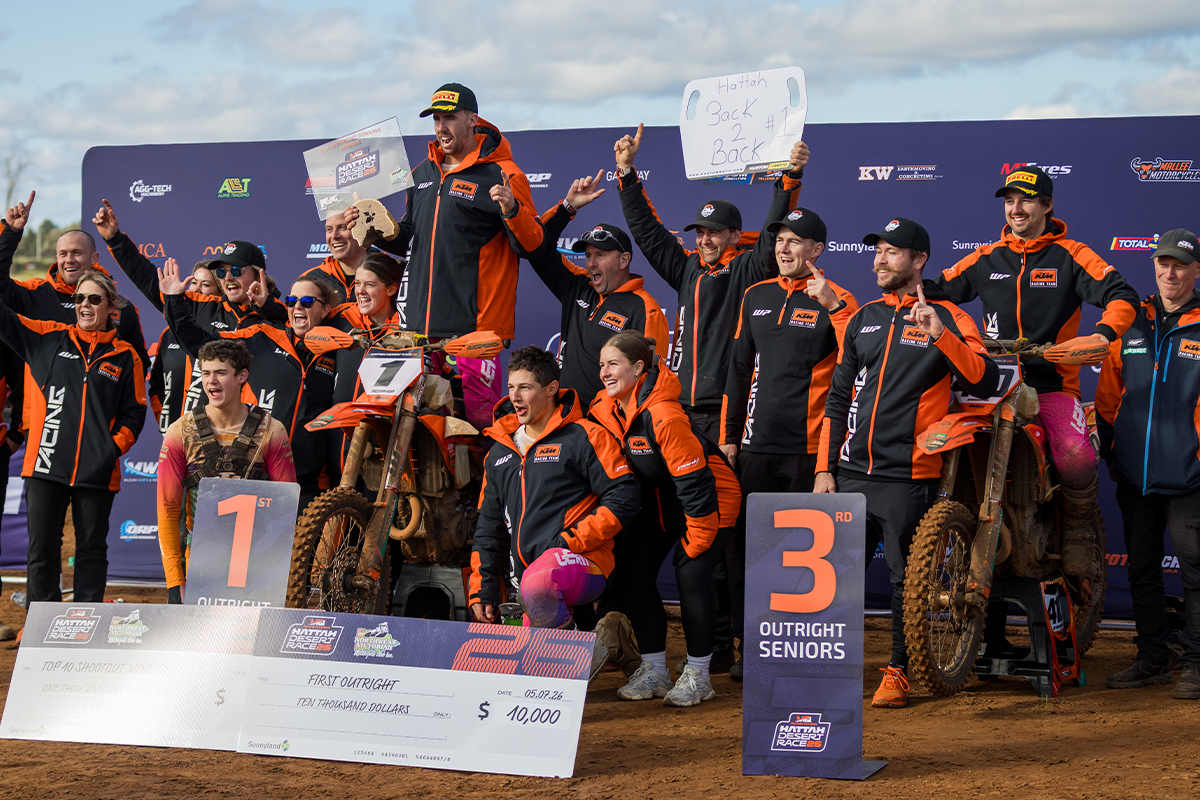 PODIUM - KTM - HATTAH DESERT RACE