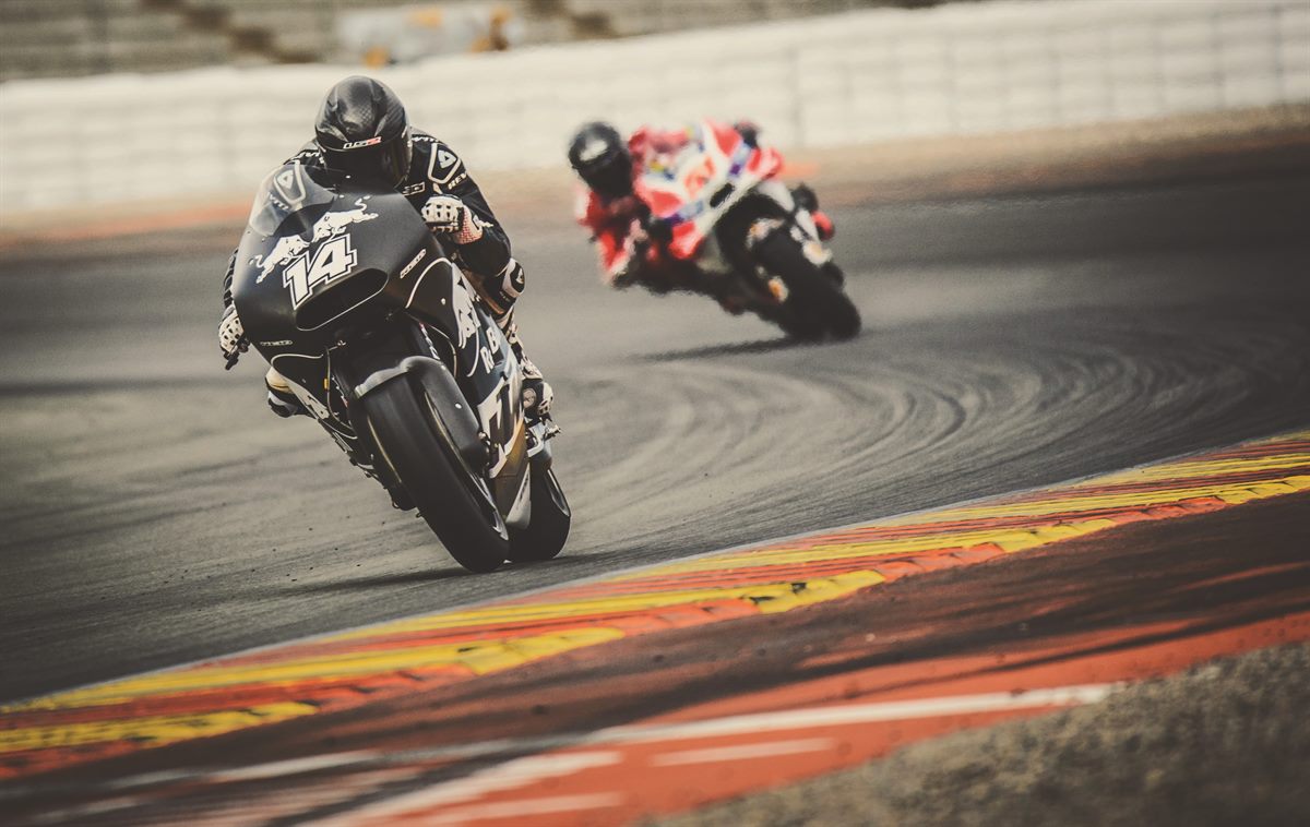 Randy de Puniet KTM RC16 Valencia 2016