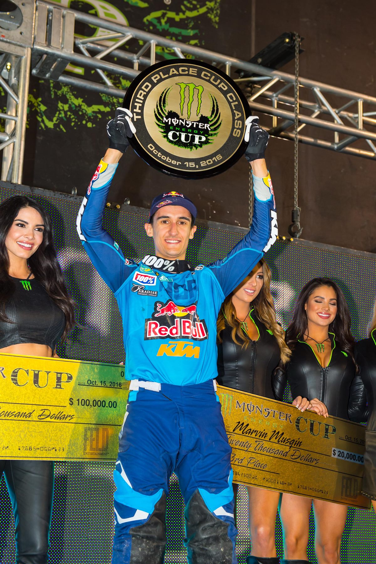 Marvin Musquin Podium Las Vegas 2016