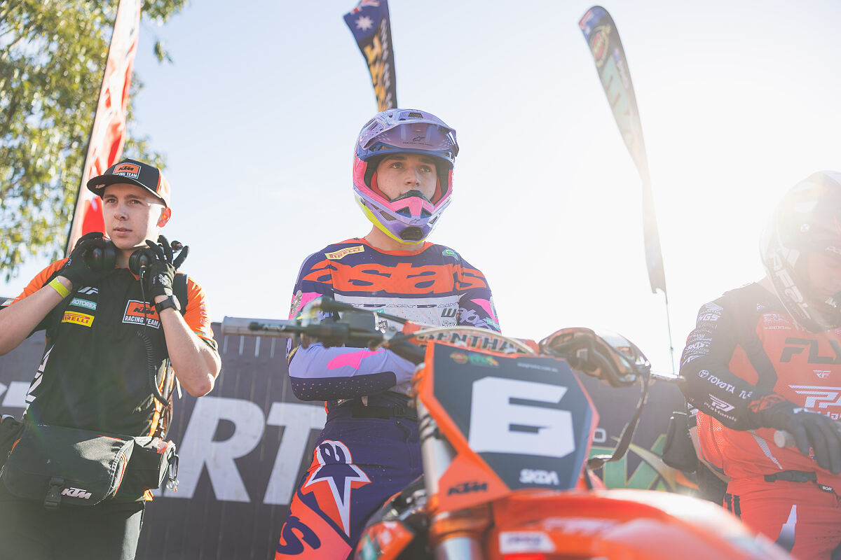 BYRON DENNIS 04 - KTM RACING TEAM - QUEENSLAND MOTO PARK