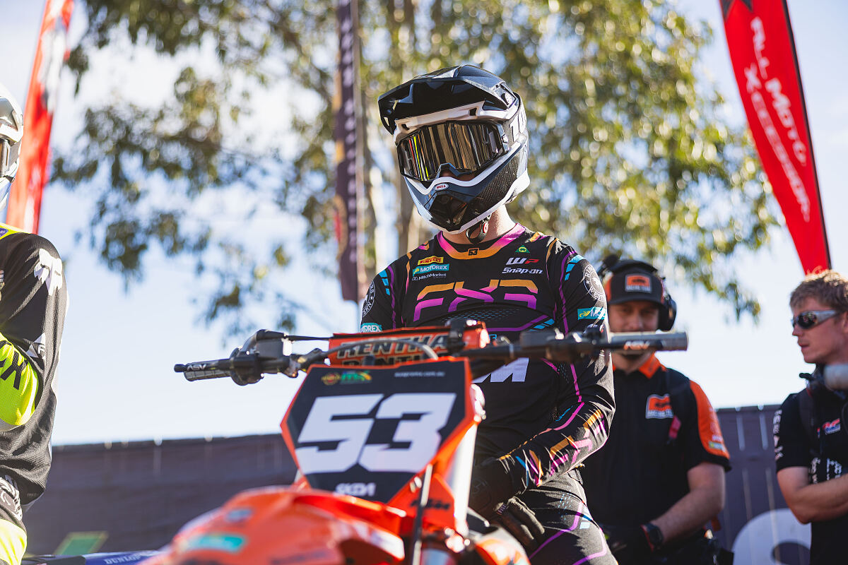 DYLAN WALSH 04 - KTM RACING TEAM - QUEENSLAND MOTO PARK