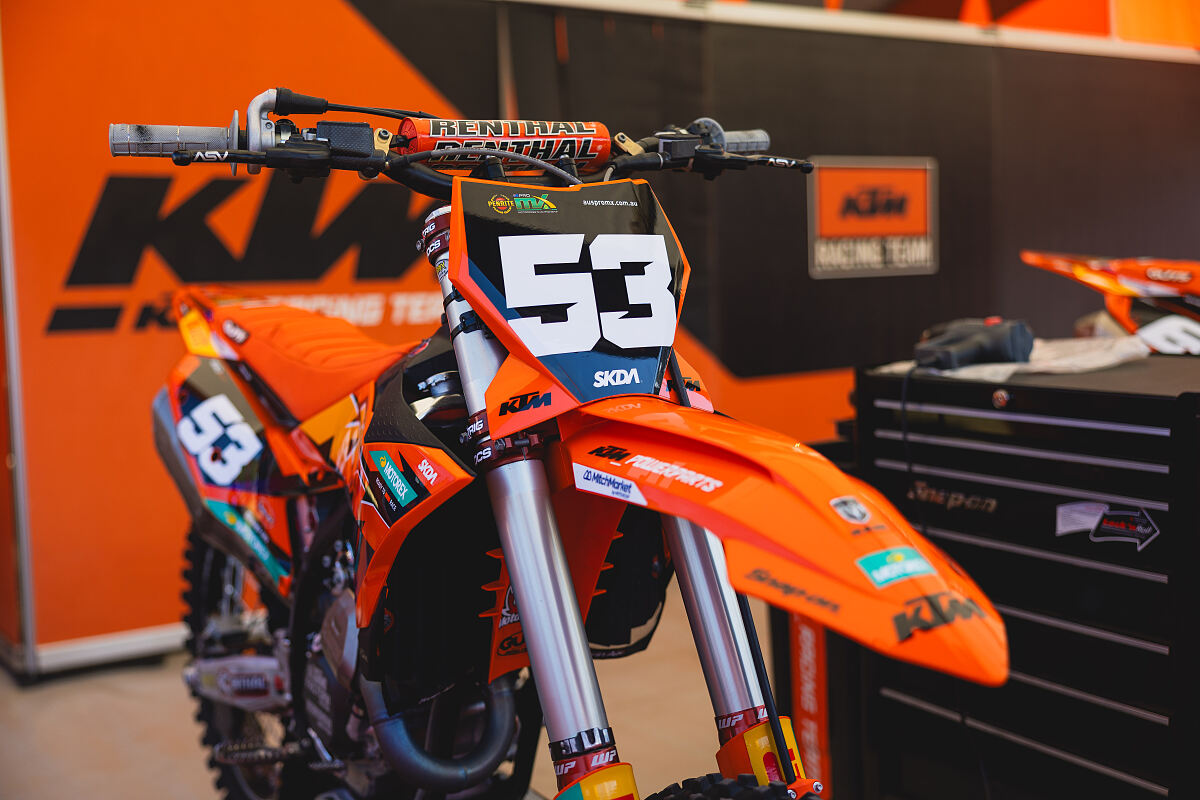 DYLAN WALSH 05 - KTM RACING TEAM - QUEENSLAND MOTO PARK