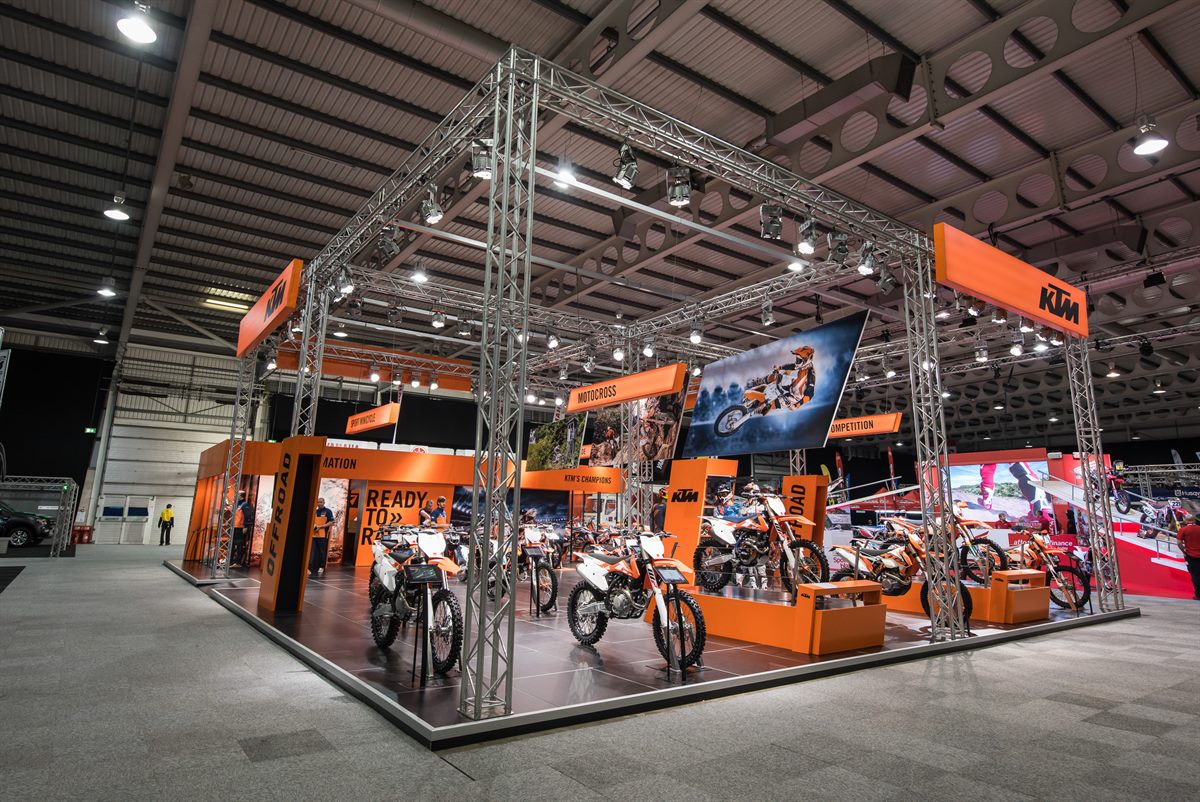 KTM Dirt Bike Show - 2015 stand