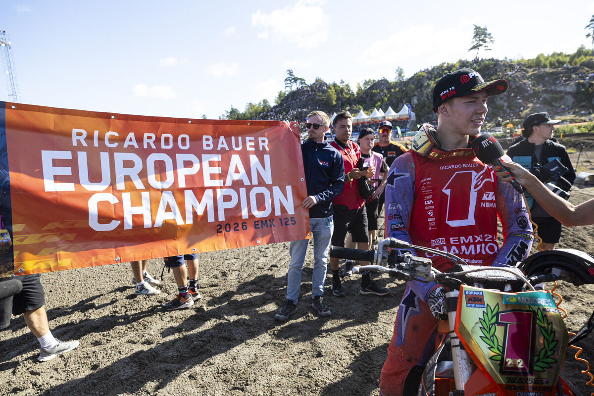 Ricardo Bauer EMX125 European Champion