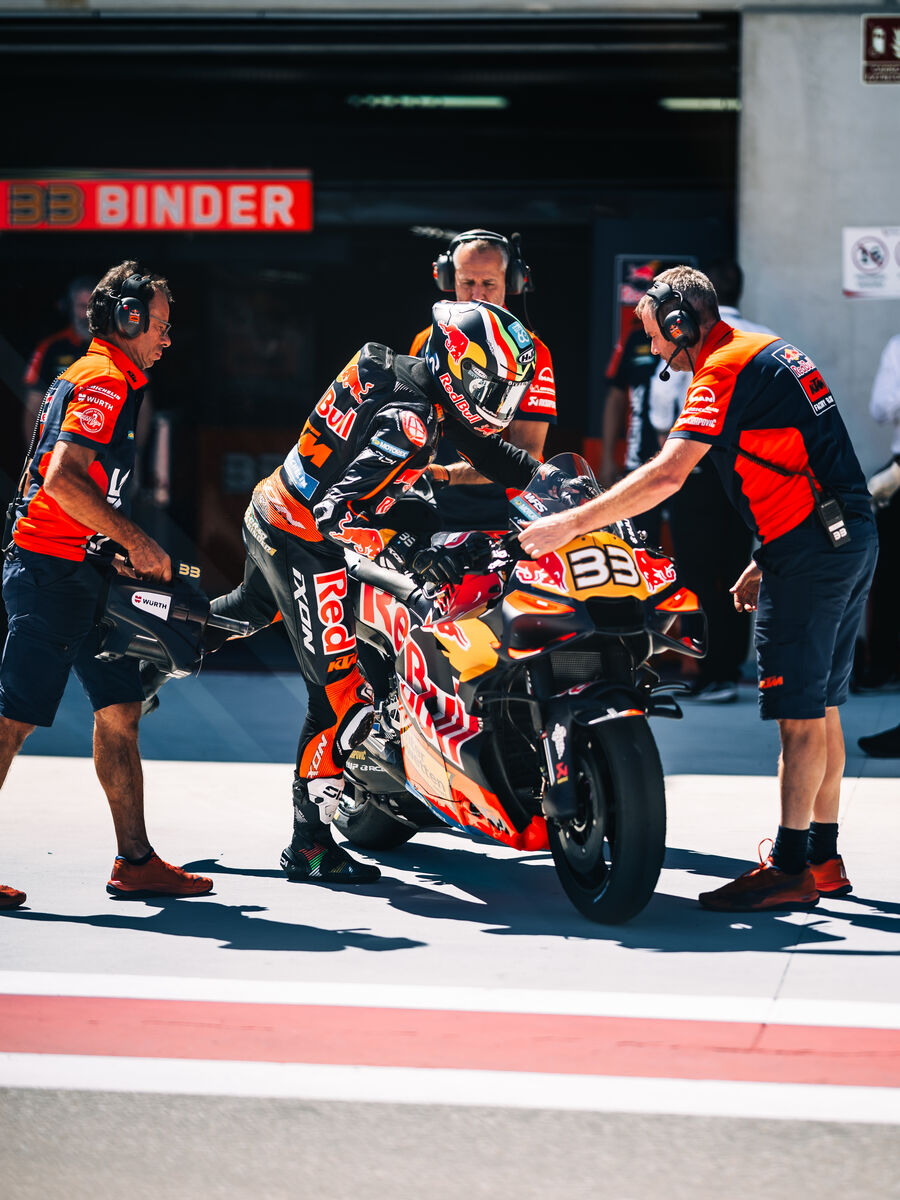 Brad Binder 2026 MotoGP MotorLand Sunday