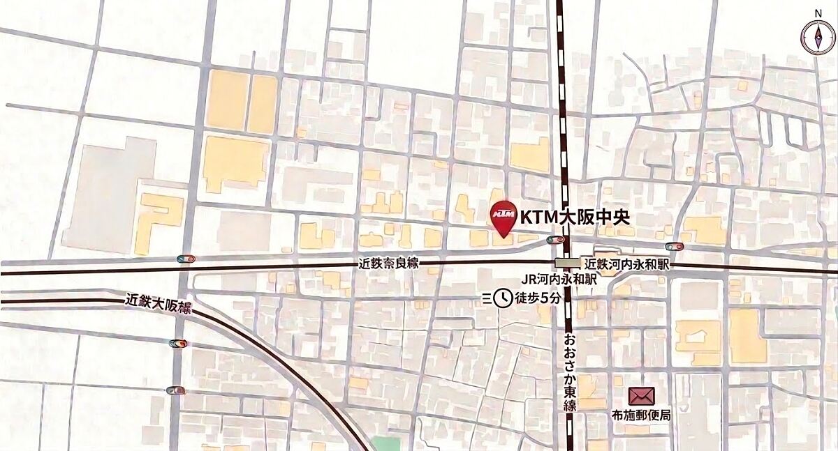 ショールーム案内地図 （簡略図）